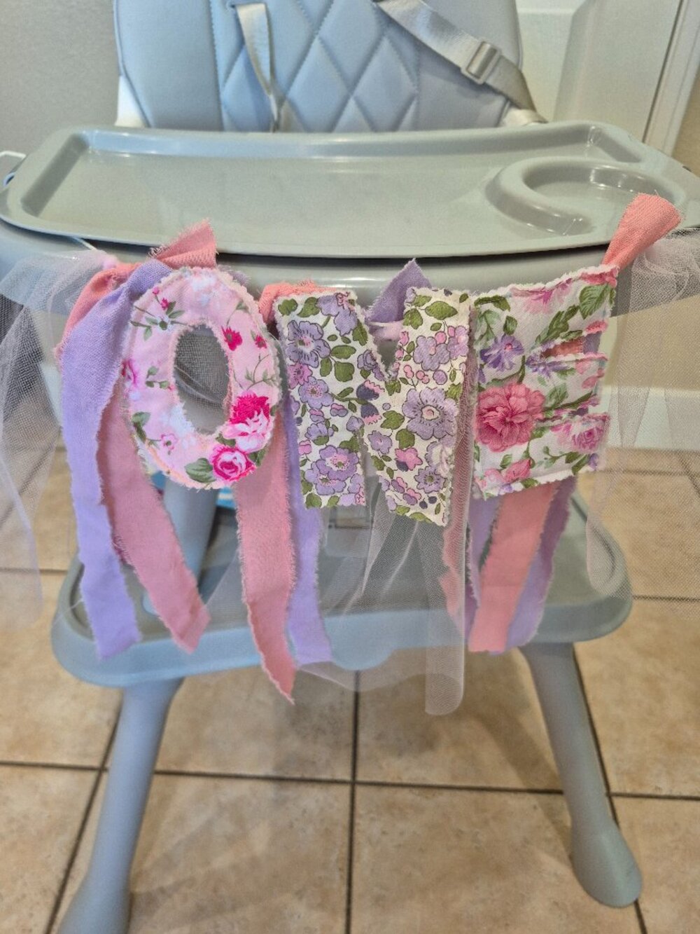 First birthday banner